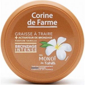 CORINE DE FARME Graisse &agrave; traire Corps Acc&eacute;l&eacute;rateur de Bronzage R&eacute;sistant a lEau Mono&iuml; de Tahiti Vanille 150ml