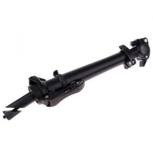 Potence de vélo pliable HOMYL - Noir - Tige de fourche réglable - Démontage rapide
