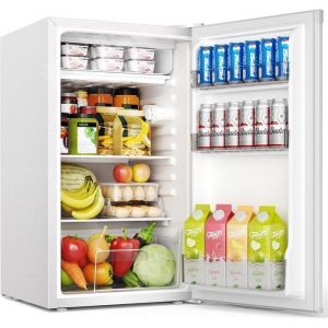 Réfrigérateur Table-Top 91L EUHOMY Intégrable Froid statique-Blanc