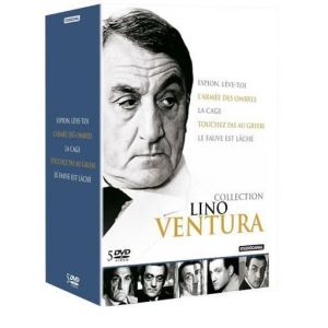 Coffret DVD Lino Ventura - 6 films - Drame - Tous publics