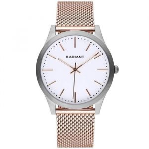 Montre homme - RADIANT - RA553605 - Maille milanaise - Acier inoxydable - Quartz