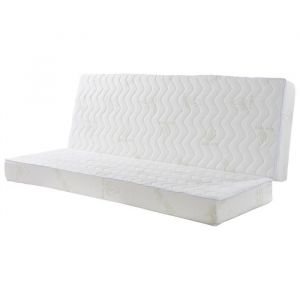 Matelas clic-clac NATUREA ALOHA - 130x190cm - ép.16cm - mousse 25kg/m3 - confort ferme