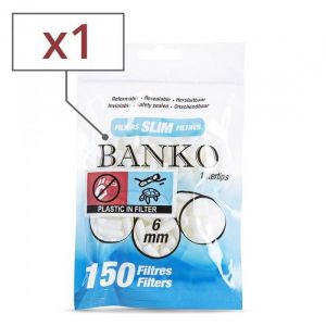 sachet 150 filtres banko slim