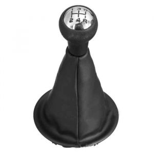 Pommeau de Levier de Vitesse avec Soufflet Compatible pour Peugeot Partner 2008-2022 Citroen Berlingo POMMEAU DE LEVIER DE VITESSE