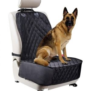 Housse si&egrave;ge voiture chien avant imperm&eacute;able et anti-rayures protection compl&egrave;te pour SUV montage facile