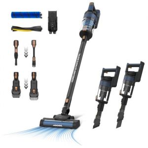 Aspirateur balai digital - TAURUS - 400W - 21.000 Pa - Triple filtration avanc&eacute;e - Brosses All Road et Fuzzy