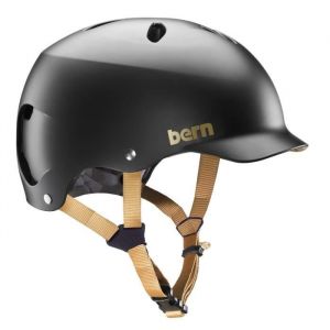 Casque BERN Watts Classic - Satin Black/Gold - Homme - Adulte