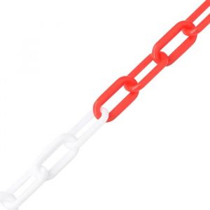 SALE 2025Chaîne davertissement Rouge et blanc 30 m Ø8 mm Plastique chill807898