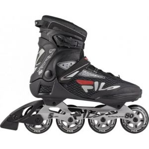 Roller - FILA - Legacy Pro 80 - Homme - Noir/Rouge - Taille 435