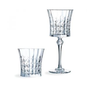 Ensemble de verres 16 pièces Lady Diamond - Cristal dArques