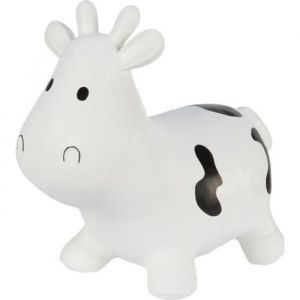 Vache Gonflable Jouet &agrave; sauter en caoutchouc - Hoppimals - Fudge - Certifi&eacute; CE