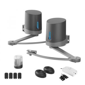 Motorisation connect&eacute;e &agrave; bras Avidsen Orane SE pour portail battant