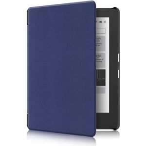Kobo Aura H2O Edition 2 Etui - Folio Étui Housse Coque Ultra Mince et Léger à Rabat Fonction Réveil - Sommeil Automatique pour Ko