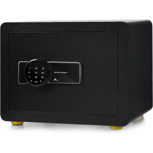 GOPLUS Coffre-fort avec Serrure à Code Électronique Coffre-fort avec Système dAlarme et Fonction Anti-indiscrétion 40X30X30 CM
