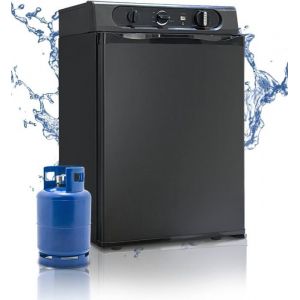 Mini Réfrigérateur à Gaz - SMAD - 60L - Absorption - 12V/220V/Gaz - Noir - RV Campervan