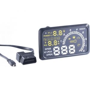 Afficheur tête haute 55 HUD-55C pour véhicules avec OBD-II