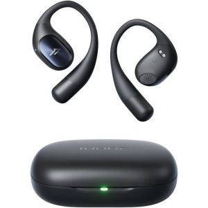 1MORE S31 Écouteurs sans Fil avec Crochets- Bluetooth 5.3 avec doreille 4 Microphones- 80H Autonomie- IPX5 Etanche- EQ in APP