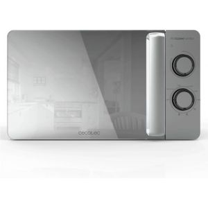 Micro-Ondes Avec Gril Proclean 3160 Flatbed Mirror. Capacité 20L 700W 6 Niveaux Gril De 800W Design Miroir Et Métallique