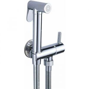 Kit Douchette WC Mitigeur Thermostatique - Chrome Anti-Br&ucirc;lure - Inverseur de Douche - Set Bidet