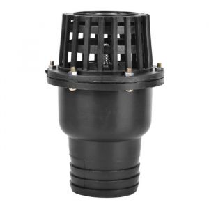 Duokon vanne deau Clapet de pied de pompe à eau Clapet anti-retour plat basse pression en PVC pour machine à fluide (3 auto eau