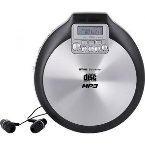 Lecteur CD portable Silva Schneider MCD 50 CD CD-R CD-RW MP3 noir  RADIO CD - RADIO CASSETTE - FM