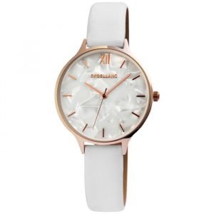 Montre - EXCELLANC - Excellanc Femme - Quartz japonais PC21 - Bo&icirc;tier 37 mm - Bracelet simili cuir blanc