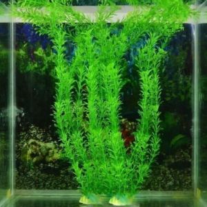 Plante Herbe V&eacute;g&eacute;tal Artificielle Plastique pour Aquatique Corail D&eacute;coration pour Aquarium 30cm