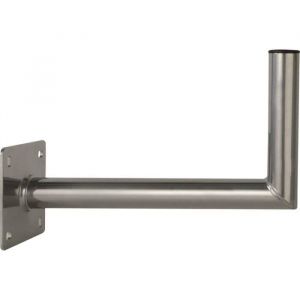 Smart WWH45T Support mural dantenne satellite Ecartement du mur: 45 cm Adapté pour taille de parabole: Ø jusquà 85 cm