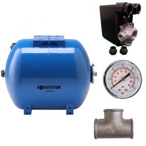 Kit r&eacute;servoir vessie AQUASYSTEM horizontal 50L - 1