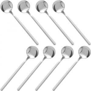 findTop 8 PCS cuill&egrave;res &agrave; expresso en acier inoxydable Mini cuill&egrave;res &agrave; caf&eacute; ensemble pour le caf&eacute; 5.3 Inch