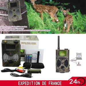 HC 300M Caméra Animaux Surveillance de usine entrepôt campagne GPRS MMS E-Mail Observation Animaux Surveiller