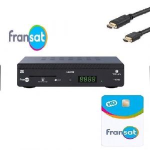 TERMINAL R&Eacute;CEPTEUR SATELLITE EUTELSAT TRIAX THR7610 FRANSAT+HDMI+ CARTE FRANSAT