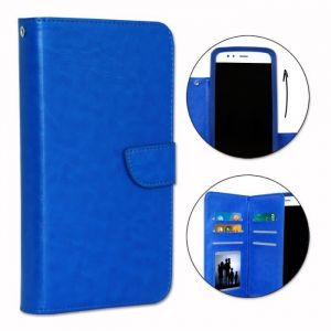 Etui housse folio - Huawei - P Smart Pro - Éco-cuir - Clapet magnétique - Porte cartes