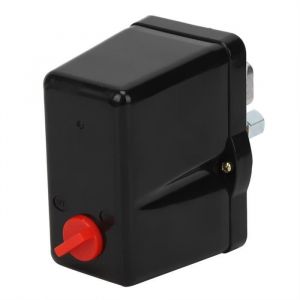 YWBL-WH FB-18 Noir Triphas&eacute; 380 V Compresseur Dair Pressostat Vertical 8 KG Accessoire M&eacute;canique Seul Trou