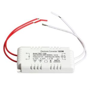 105W 12V halog&egrave;ne lumi&egrave;re LED transformateur &eacute;lectronique alimentation conducteur
