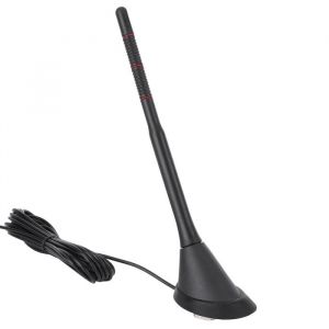 Antenne radio DAB+FM amplifiée active pour voiture montage sur toit étanche numérique universelle 12 V