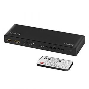 Commutateur Matrix HDMI - LOGILINK - HD0049 - 4 x 2 Ports - 4K à 60 Hz - HDCP 2.2