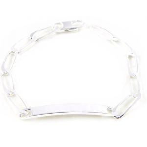 Gourmette - LES TRESORS DE LILY - Eve - Argent - Femme - 18 cm x 5 mm