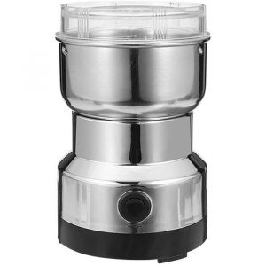 Moulin &agrave; Caf&eacute; &Eacute;lectrique pour Semences de Caf&eacute; Fruits Secs c&eacute;r&eacute;ales Graines de Lin &Eacute;pices Noix Broyeur &agrave; Caf&eacute; avec Lame[483]