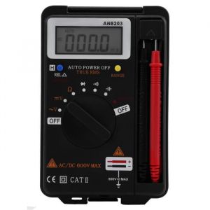 LCD Numérique Auto Multimètre AC/DC Voltmètre Volt Mètre Tester Capacimètre