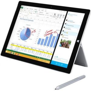 Microsoft Surface Pro 3 Tablette Core i5 4300U - 1.9 GHz Win 8.1 Pro 64 bits 4 Go RAM 128 Go SSD 12 écran tactile 2160 x -MQ2-00003