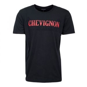 Tee shirt logo rayé en coton Homme CHEVIGNON
