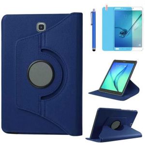 &Eacute;tui Housse Coque pour Samsung Galaxy Tab S2 8.0 Pouces 2015 (SM-T710 SM-T713 SM-T715) - 360 degr&eacute;s Rotation Full Protection Ki A298