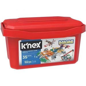 Super Box Baril creation 35 modeles 522 pieces Knex - Imagine Construction - Jeu enfant 7 ans et plus