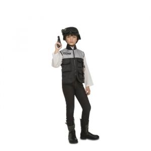 D&eacute;guisement SWAT - MOM - D&eacute;guisement avec accessoires - Casque gilet lampe - Pour enfants &agrave; partir de 3 ans