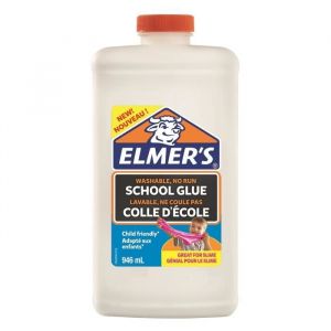 Elmers colle liquide blanche lavable et adapt&eacute;e aux enfants pour travaux manuels ou slime 946 ml