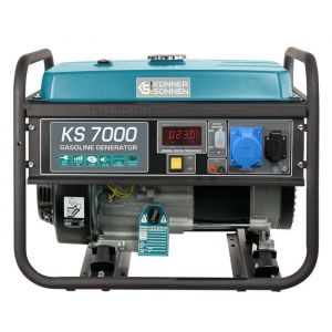 Groupe &eacute;lectrog&egrave;ne - Konner & Sohnen - KS 7000 - 5500W - Essence - Manuel