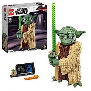 Jouet de construction - LEGO - Yoda - 2 personnages - Sabre laser vert - Star Wars