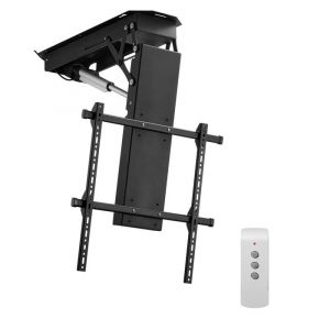 Support TV Plafond Motorisé-VEVOR-pour Écrans 813-178 cm-Fixation TV Réglable Électriquement-Charge 50 kg