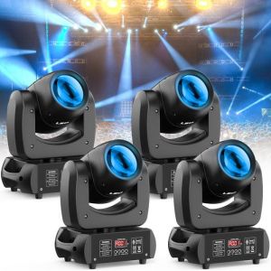 Jeux de lumiere- UKING - 120W  LED Lyre Gobo Beam - Pour DJ Party Disco -Pack de 4